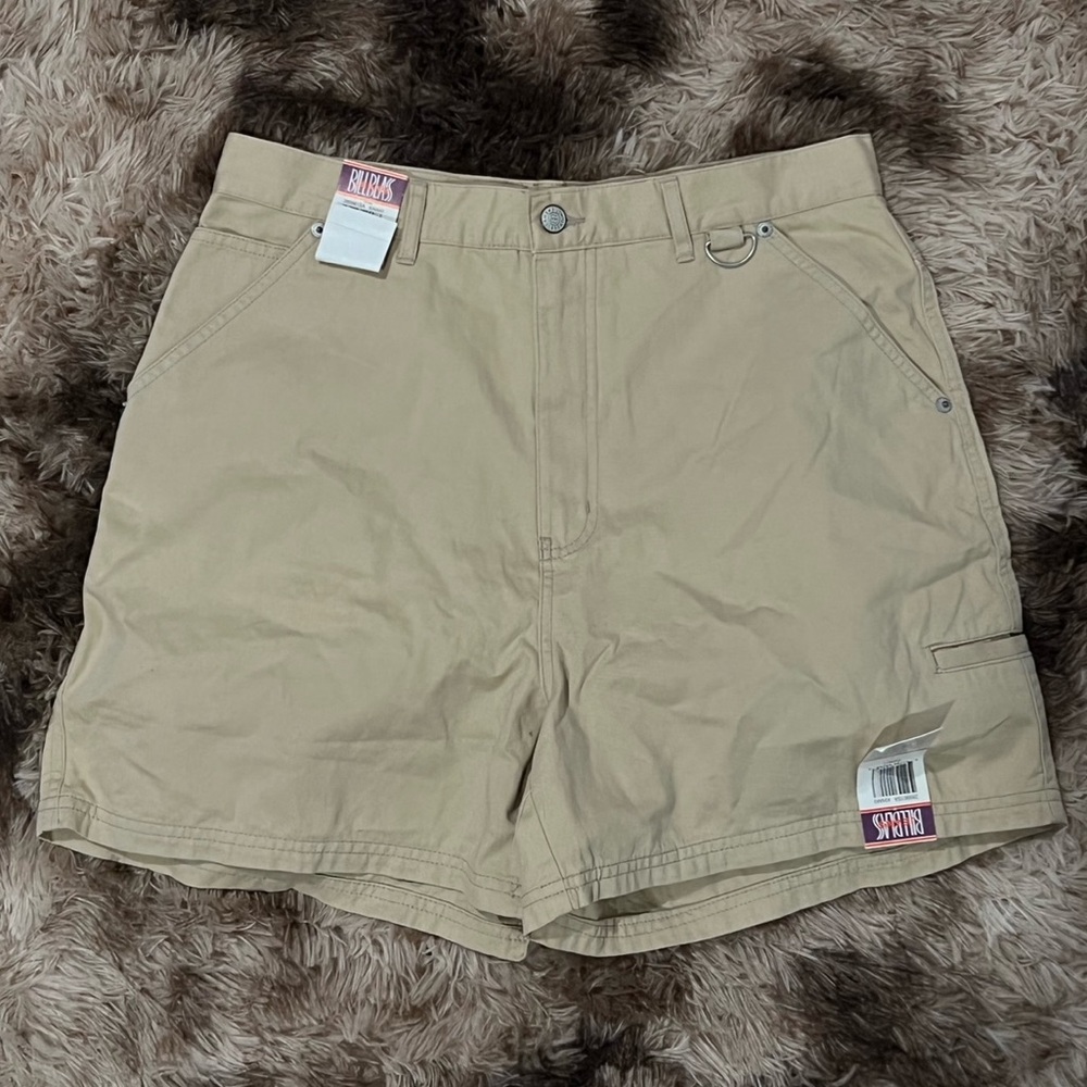 Bill Blass Jeans Khaki Cargo Shorts Size 12